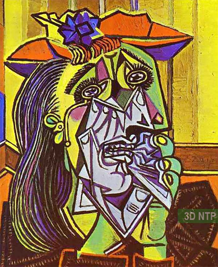 Tác phẩm người phụ nữ đang khóc - The Weeping Woman, 1937 của họa sĩ Pablo Picasso