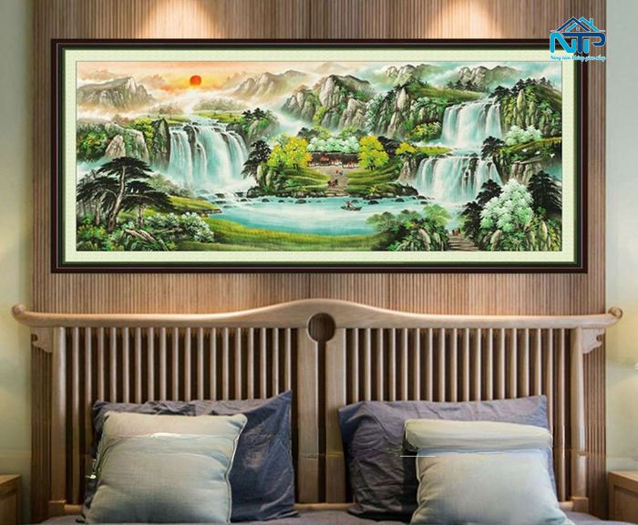 Chủ đề núi non sông nước cho người mệnh Thủy