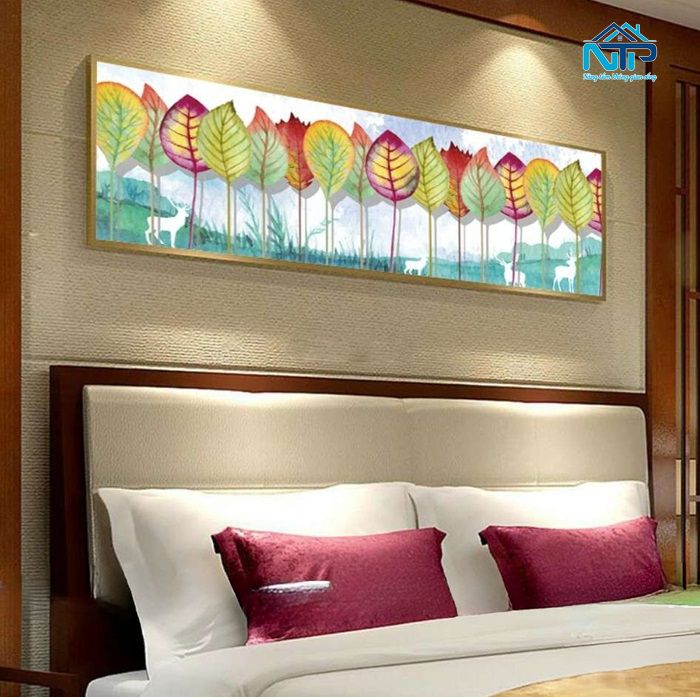 Tranh khung composite đơn giản