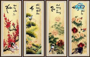 Tranh ứng dụng nhiều không gian