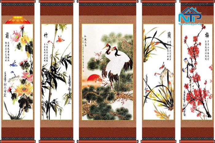 Tranh in trên vải Canvas
