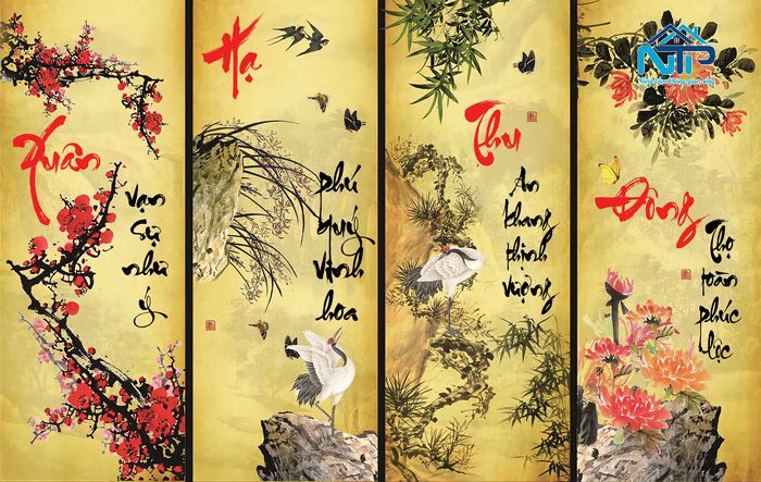 Tranh dễ dàng thi công, lắp đặt