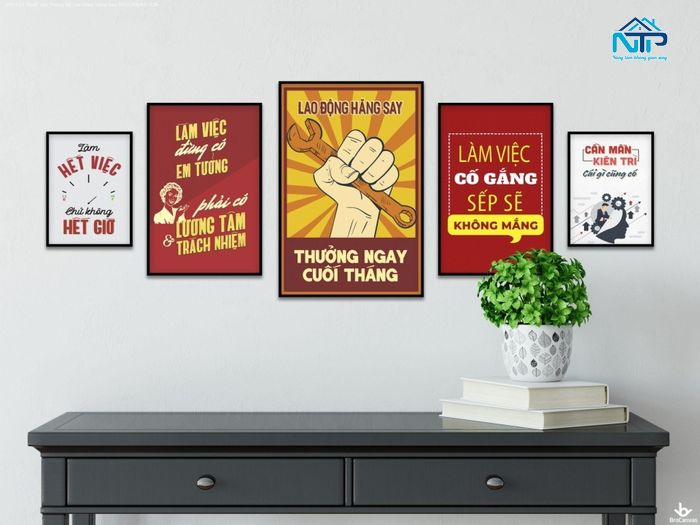 Tranh động lực về teamwork – làm việc nhóm