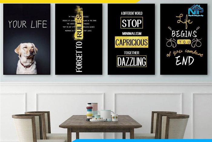 Bộ tranh slogan YOUR LIFE