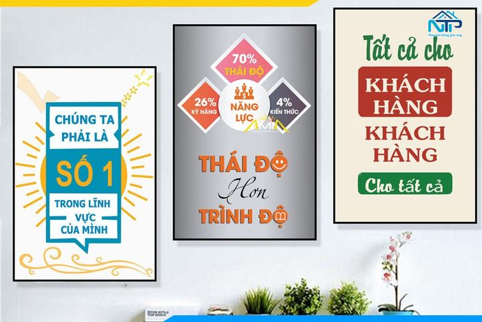 Bạn có thể sáng tạo treo tranh theo nhiều cách khác nhau