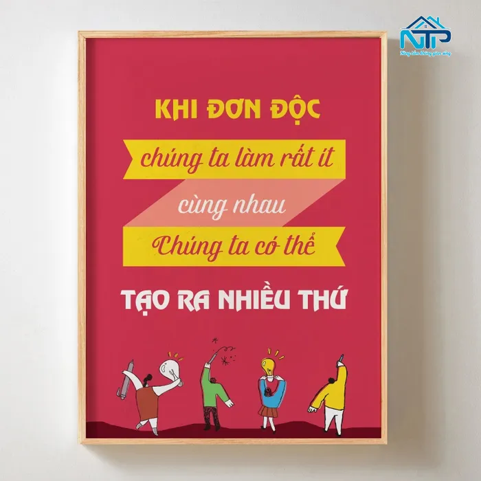 Tranh truyền cảm hứng trong cuộc sống