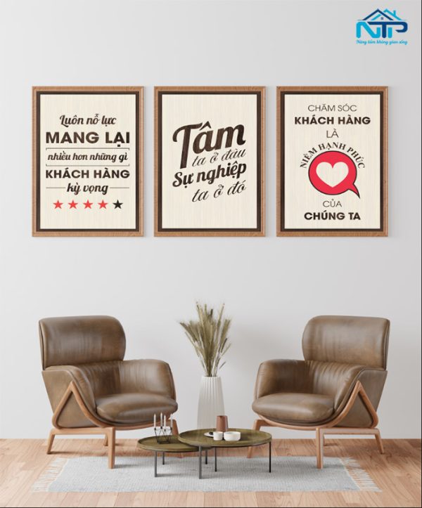 Tranh treo tường động lực văn phòng TDL02
