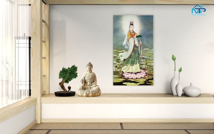 Tranh treo tường sáng bừng không gian