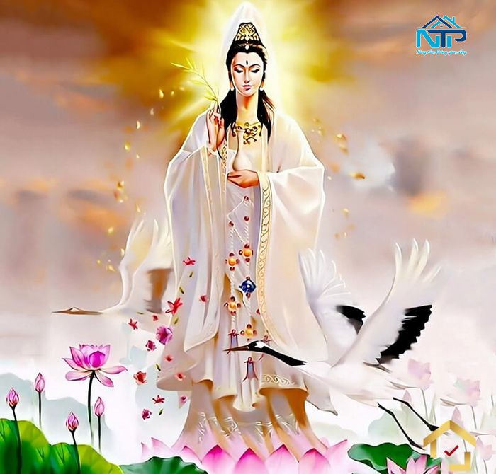 Ý nghĩa tranh Phật Bà Quan Âm trong đời sống tâm linh