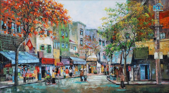 Mỗi gam màu là 1 mảnh ký ức về Hà Nội xưa