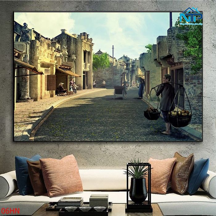 Tranh mang ý nghĩa phong thủy, mang lại may mắn