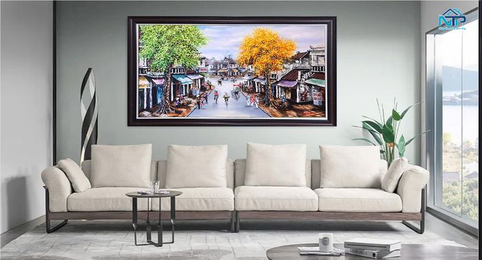 Tranh ứng dụng trong nhiều không gian