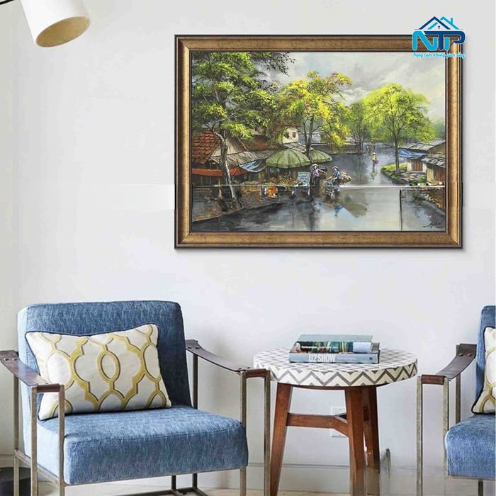 Tranh có nhiều kích thước khác nhau