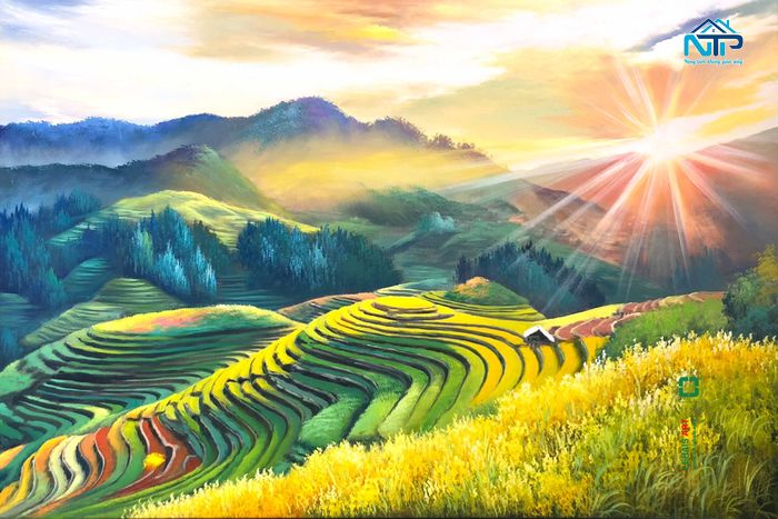Tranh bền màu theo năm tháng