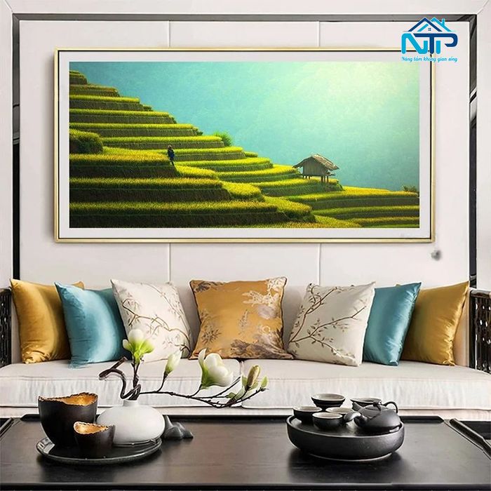 Tranh mang tới năng lượng tích cực cho không gian