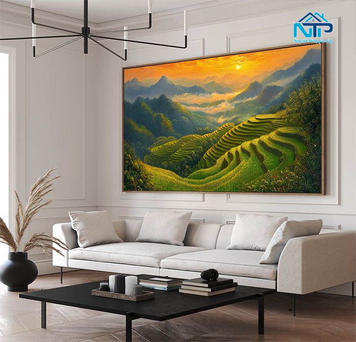 Tranh đa dạng kích thước