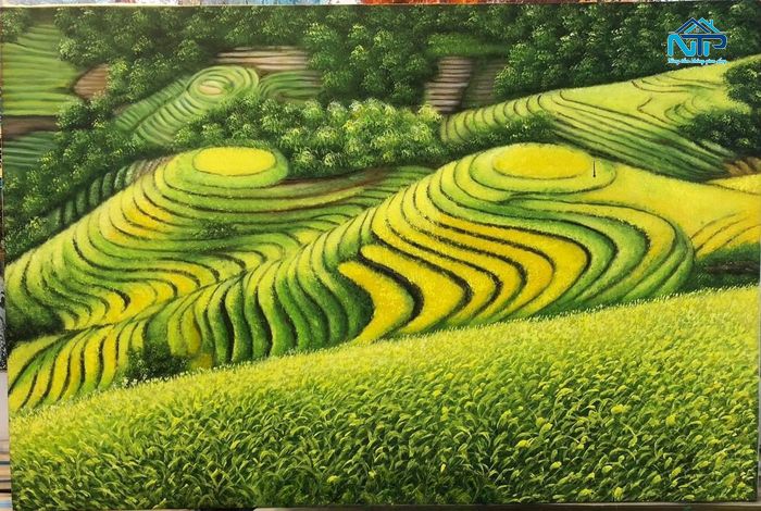 Khách hàng có thể chọn tranh theo phong thủy