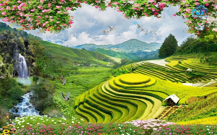 Tranh phù hợp với nhiều không gian trang trí