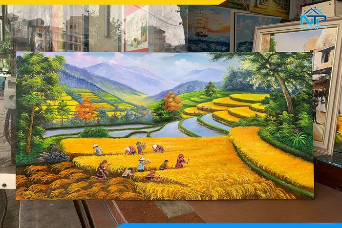 Tranh treo tường 3D ấn tượng bởi sự đơn giản nhưng tinnh tế