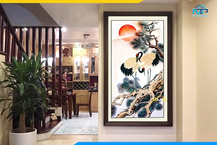 Tranh mang đến vẻ đẹp đẳng cấp