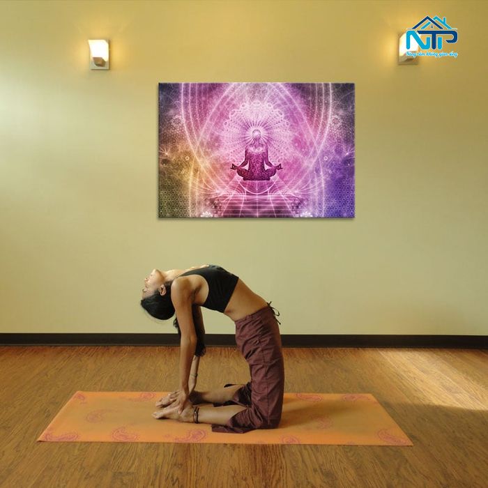 Tranh khơi gọi cảm hứng tập yoga