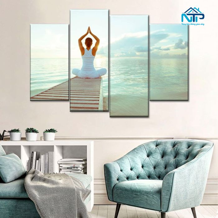 Ý nghĩa của tranh Yoga trong đời sống hiện đại