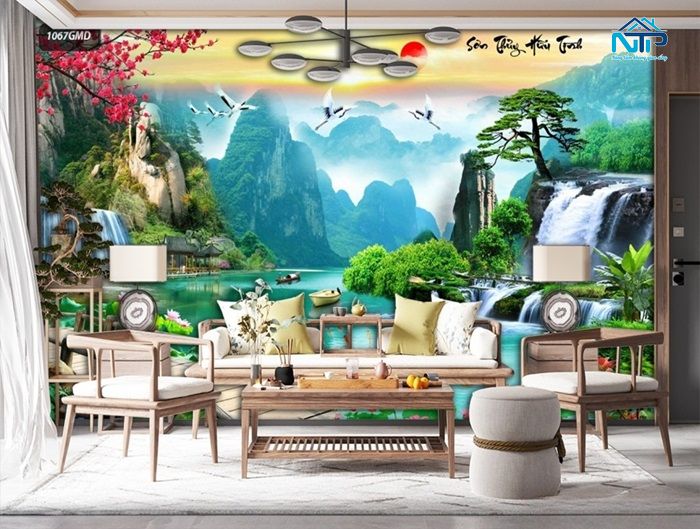 Tranh bền bỉ, không phai màu theo thời gian