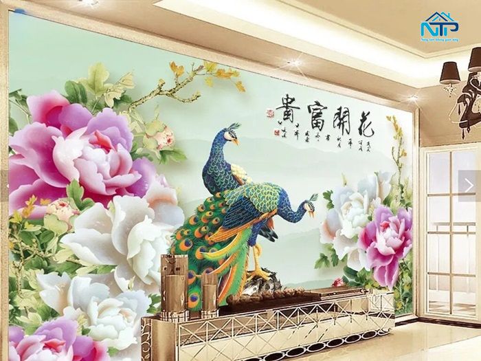 Tranh công phượng hợp phong thủy
