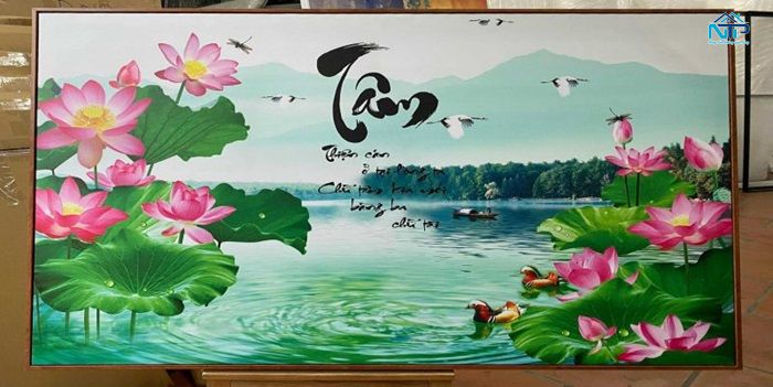 Tranh thu hút năng lượng tích cực
