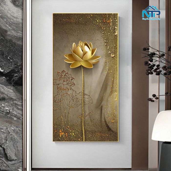 Tranh thể hiện phong cách của gia chủ