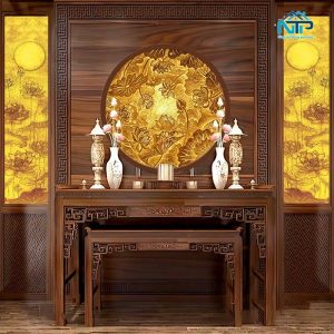 Tranh hoa sen phòng thờ được nhiều ưa chuộng