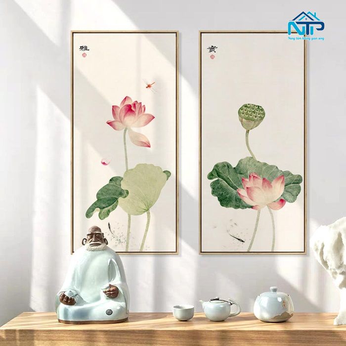 Mẫu tranh đơn giản treo tường