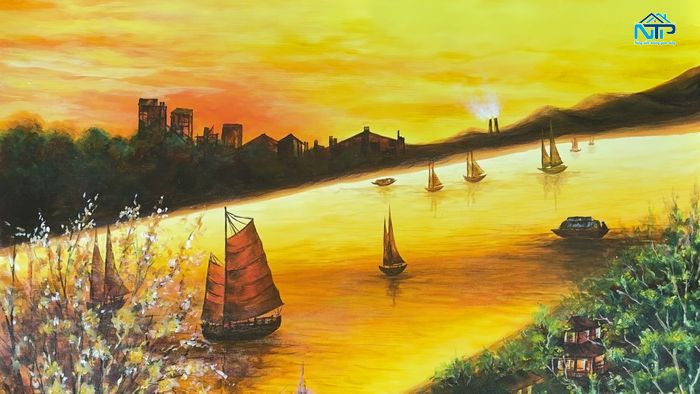 Tranh sơn dầu vẽ tay – đậm chất nghệ thuật