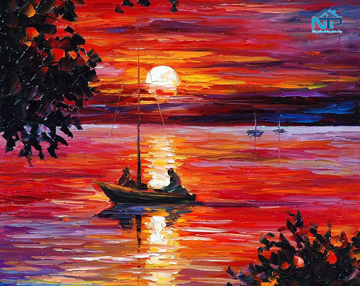 Tranh sơn dầu tinh tế