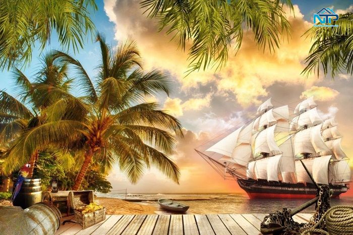 Tranh ứng dụng công nghệ in UV sắc nét