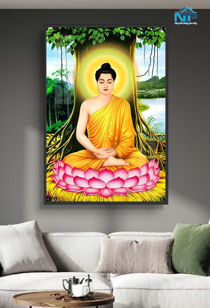 Tranh treo phòng thờ, phòng thiền