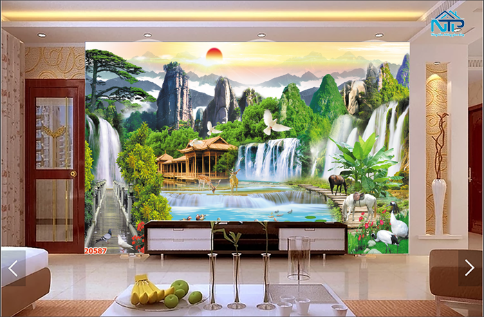 Tranh nâng tầm đẳng cấp không gian