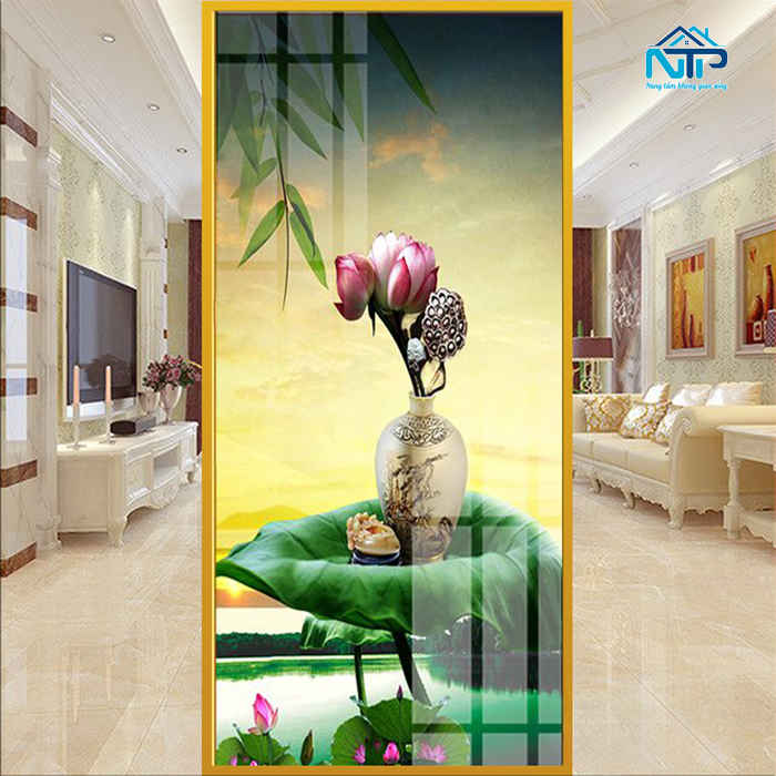 Tranh kính tráng gương