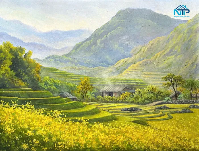 Tranh phong cảnh đất nước Việt Nam