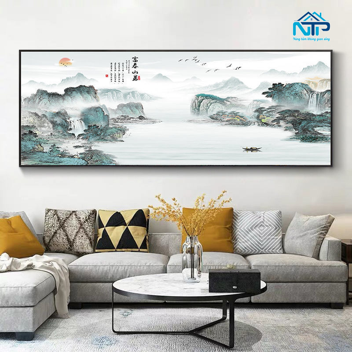 Tranh đơn sắc phong cách Monochrom