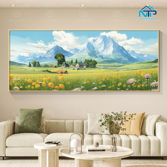 Tranh phong cách tươi mới, sáng tạo