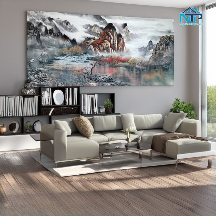 Giá trị phong thủy của tranh phong cảnh núi