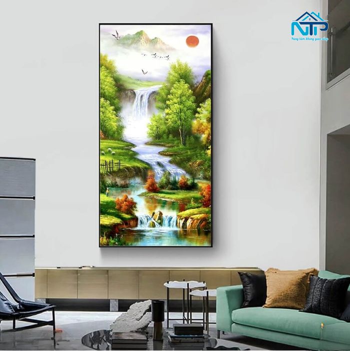 Tranh khổ dọc hiện đại