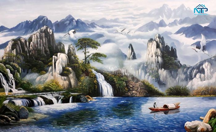 Tranh phòng thờ hợp phong thủy