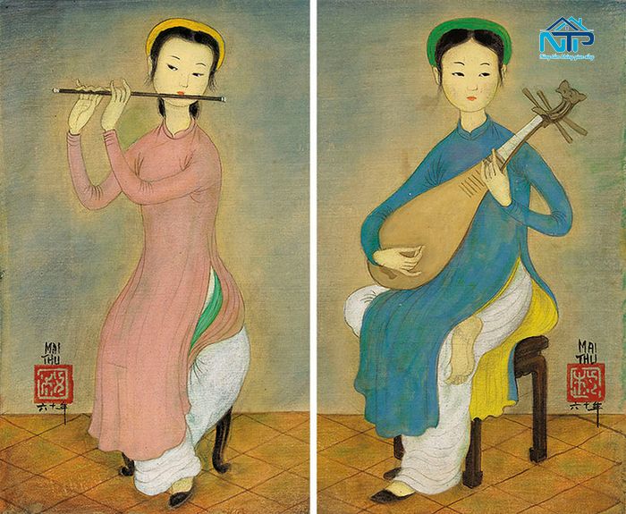 Dấu ấn lịch sử của tranh thiếu nữ