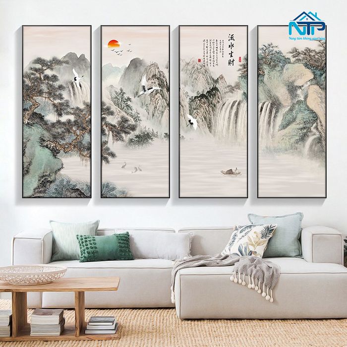 Tranh kích hoạt nguồn sinh khí vượng tài