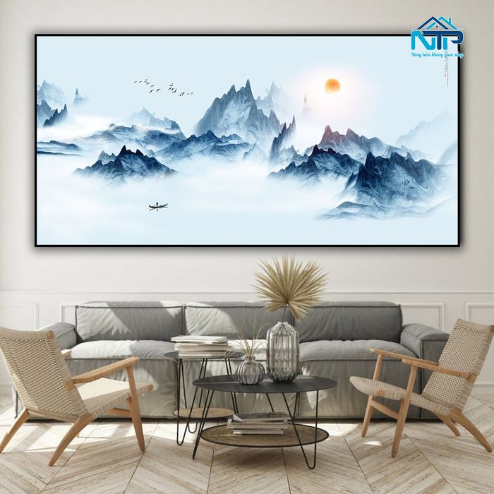 Tranh treo tường cho người mệnh Thủy