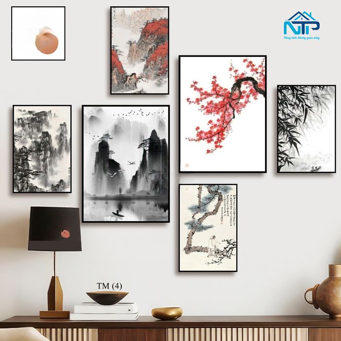 Bộ tranh hiện đại, độc đáo