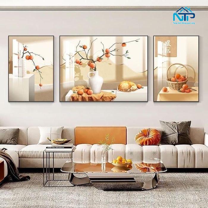 Tranh bộ treo tường khổ lớn ghép nhiều tấm