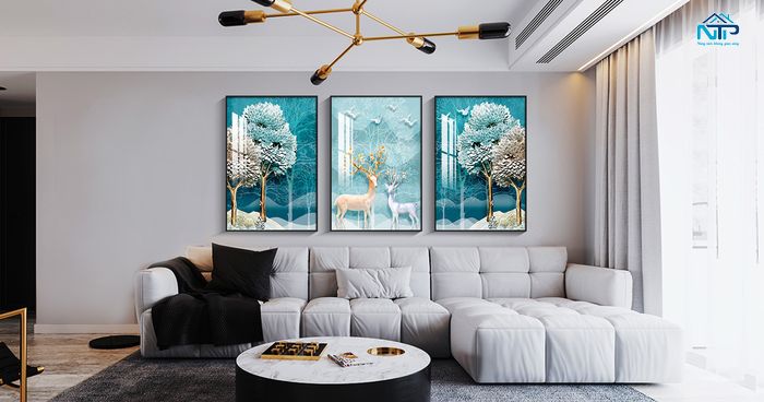 Tranh tráng gương treo tường